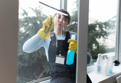 Nettoyage de vitres intérieures et extérieures à Rousson